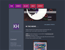 Tablet Screenshot of karmahenry.com